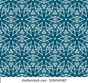 Modern geometric ornament. Seamless vector illustration for design.