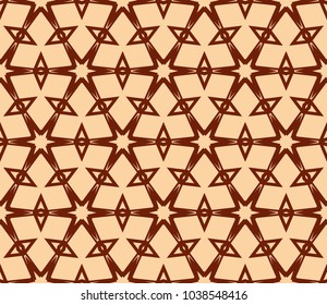Modern geometric ornament. Seamless vector illustration for design.