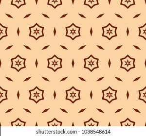 Modern geometric ornament. Seamless vector illustration for design.