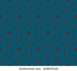 Modern geometric ornament. Seamless vector illustration for design.