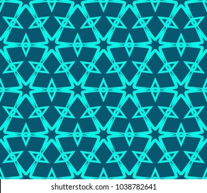 Modern geometric ornament. Seamless vector illustration for design.