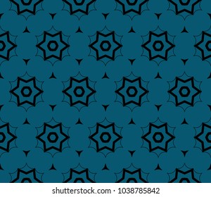 Modern geometric ornament. Seamless vector illustration for design.