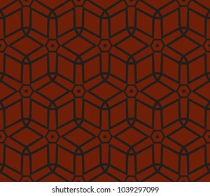 Modern geometric ornament. Seamless vector illustration for design.