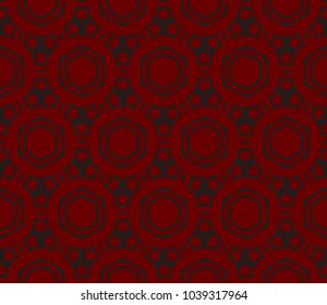 Modern geometric ornament. Seamless vector illustration for design.