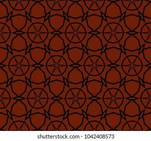 Modern geometric ornament. Seamless vector illustration for design.