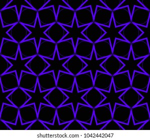 Modern geometric ornament. Seamless vector illustration for design.