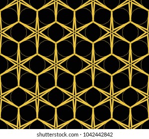 Modern geometric ornament. Seamless vector illustration for design.