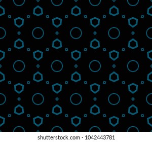 Modern geometric ornament. Seamless vector illustration for design.