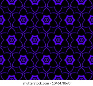 Modern geometric ornament. Seamless vector illustration for design.