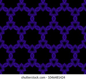 Modern geometric ornament. Seamless vector illustration for design.