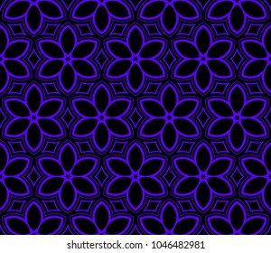 Modern geometric ornament. Seamless vector illustration for design.