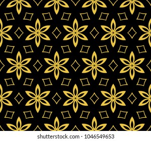Modern geometric ornament. Seamless vector illustration for design.