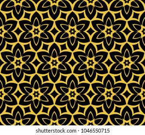 Modern geometric ornament. Seamless vector illustration for design.