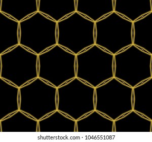 Modern geometric ornament. Seamless vector illustration for design.
