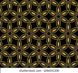 Modern geometric ornament. Seamless vector illustration for design.