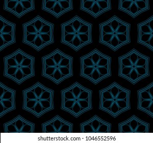 Modern geometric ornament. Seamless vector illustration for design.
