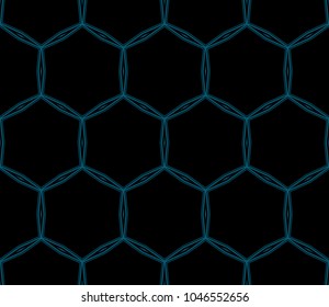 Modern geometric ornament. Seamless vector illustration for design.