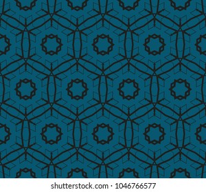 Modern geometric ornament. Seamless vector illustration for design.