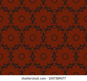 Modern geometric ornament. Seamless vector illustration for design.