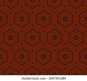 Modern geometric ornament. Seamless vector illustration for design.