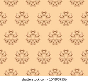 Modern geometric ornament. Seamless vector illustration for design.