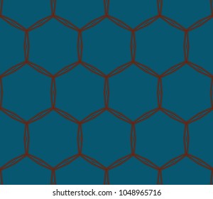 Modern geometric ornament. Seamless vector illustration for design.