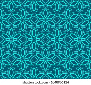 Modern geometric ornament. Seamless vector illustration for design.