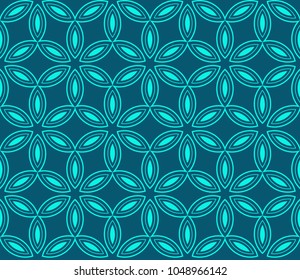 Modern geometric ornament. Seamless vector illustration for design.