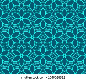 Modern geometric ornament. Seamless vector illustration for design.