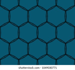 Modern geometric ornament. Seamless vector illustration for design.