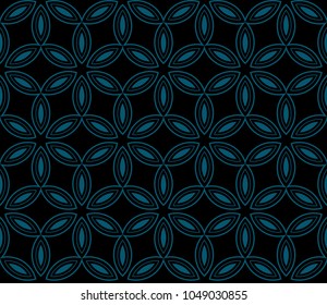 Modern geometric ornament. Seamless vector illustration for design.