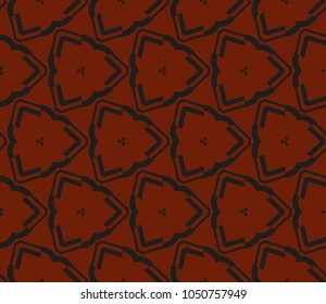 Modern geometric ornament. Seamless vector illustration for design.