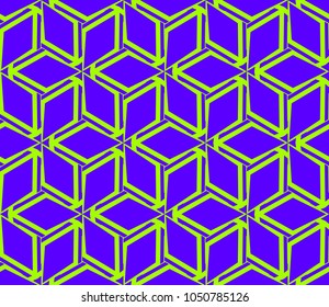 Modern geometric ornament. Seamless vector illustration for design.