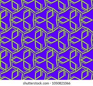 Modern geometric ornament. Seamless vector illustration for design.