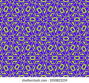 Modern geometric ornament. Seamless vector illustration for design.