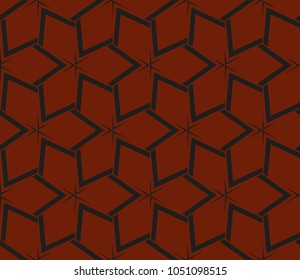 Modern geometric ornament. Seamless vector illustration for design.