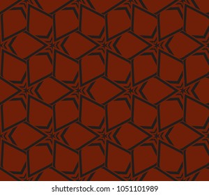 Modern geometric ornament. Seamless vector illustration for design.