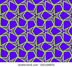 Modern geometric ornament. Seamless vector illustration for design.