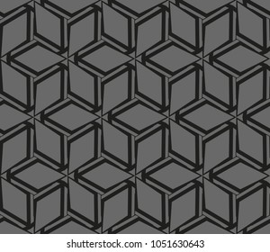 Modern geometric ornament. Seamless vector illustration for design.
