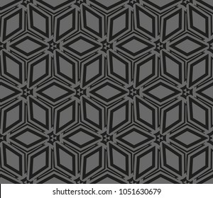 Modern geometric ornament. Seamless vector illustration for design.