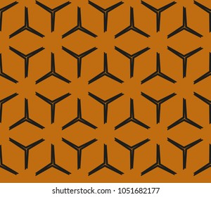 Modern geometric ornament. Seamless vector illustration for design.