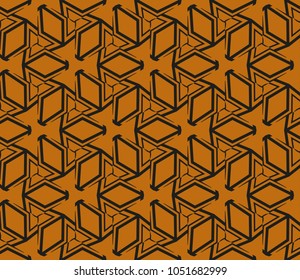 Modern geometric ornament. Seamless vector illustration for design.