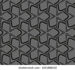 Modern geometric ornament. Seamless vector illustration for design.