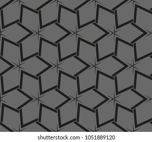 Modern geometric ornament. Seamless vector illustration for design.