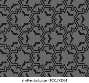 Modern geometric ornament. Seamless vector illustration for design.