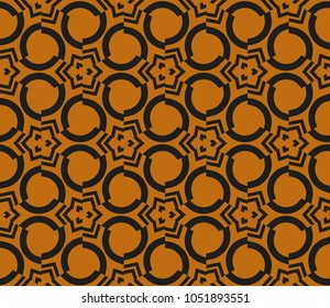 Modern geometric ornament. Seamless vector illustration for design.