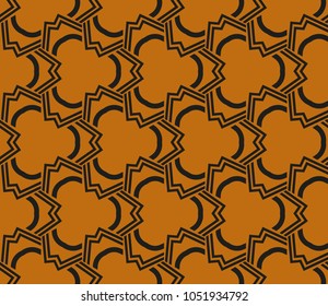 Modern geometric ornament. Seamless vector illustration for design.