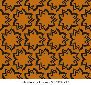 Modern geometric ornament. Seamless vector illustration for design.