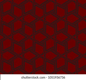 Modern geometric ornament. Seamless vector illustration for design.