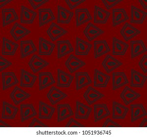 Modern geometric ornament. Seamless vector illustration for design.